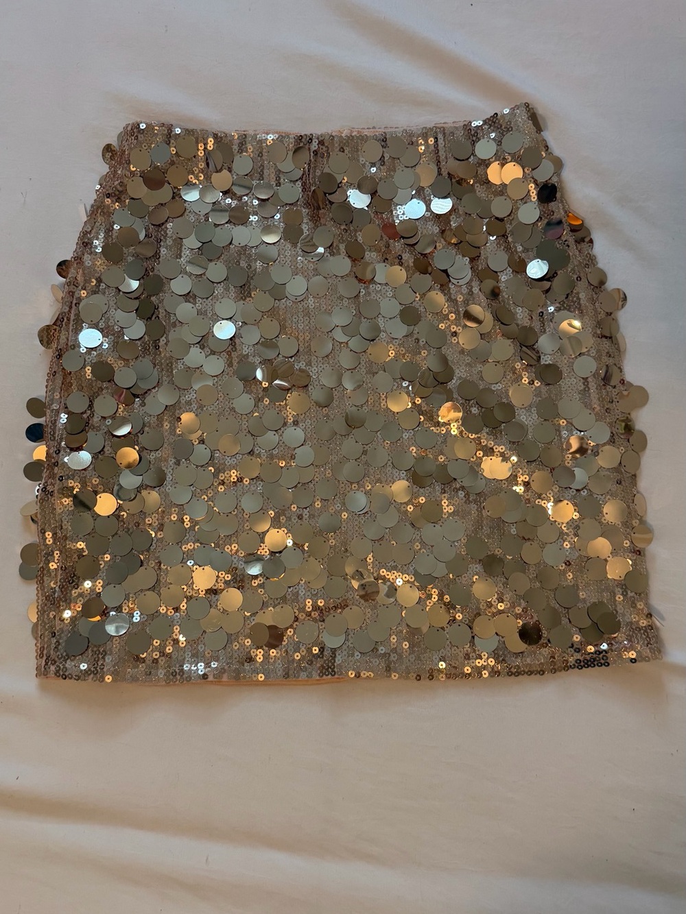 Sequin Mini Skirt